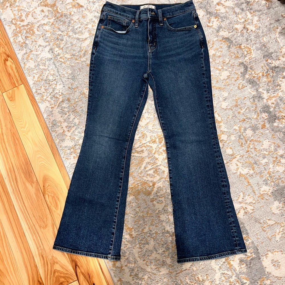 Madewell skinny flare jean